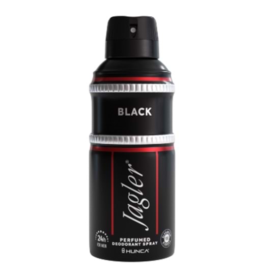 JAGLER DEO MEN 150ML BLACK