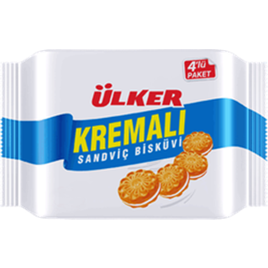 ÜLKER KREMALI BİSKÜVİ 244 GR