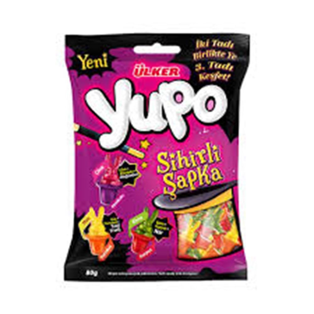 ÜLKER YUPO SİHİRLİ ŞAPKA 80 GR