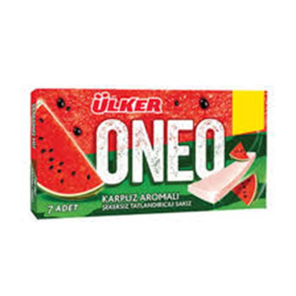 ÜLKER ONEO SLİMS KARPUZ 14 GR.