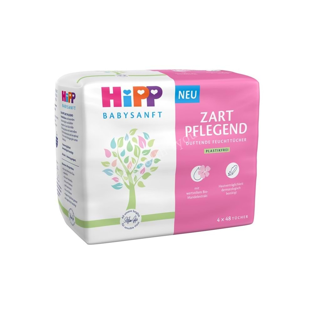 HİPP ISLAK BABYSANFT ISLAK HAVLU 4*48 Lİ