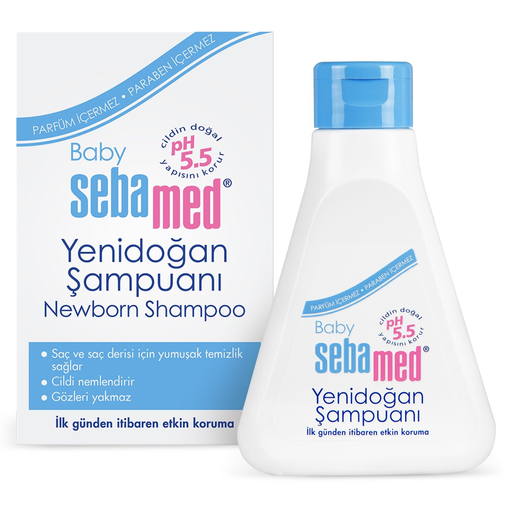 SEBAMED BEBEK YENİDOĞAN ŞAMPUAN 250ML