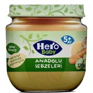 HERO BABY KVZ. ANADOLU SEBZE 125 GR