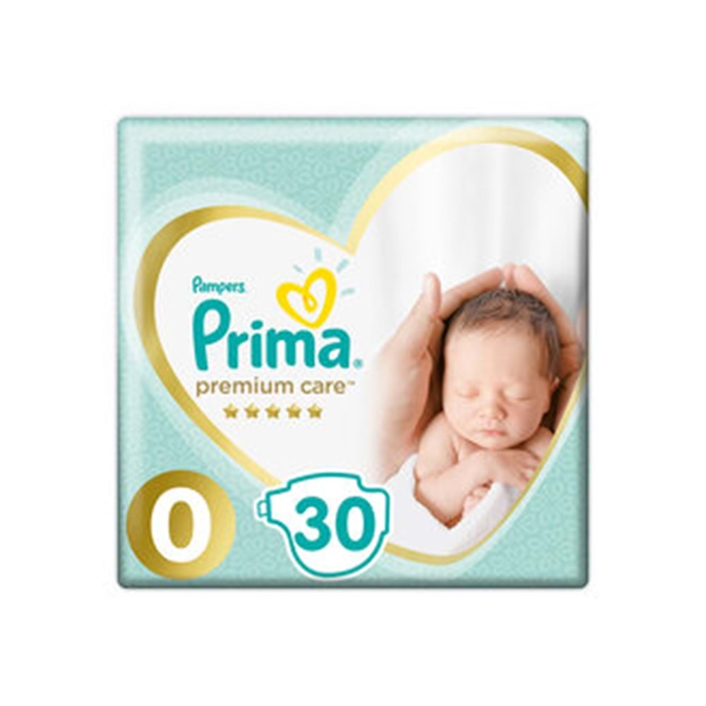 PRIMA ÇOCUK BEZİ PREM NO:0 PREMATÜRE 30 LU 1-2,5 kg YAKICI