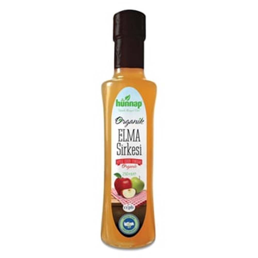 HÜNNAP ORGANİK ELMA SİRKESİ 250 ML