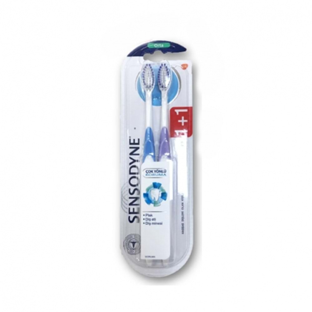 SENSODYNE ÇOK YÖNLÜ KORUMA 2 Lİ FIRÇA