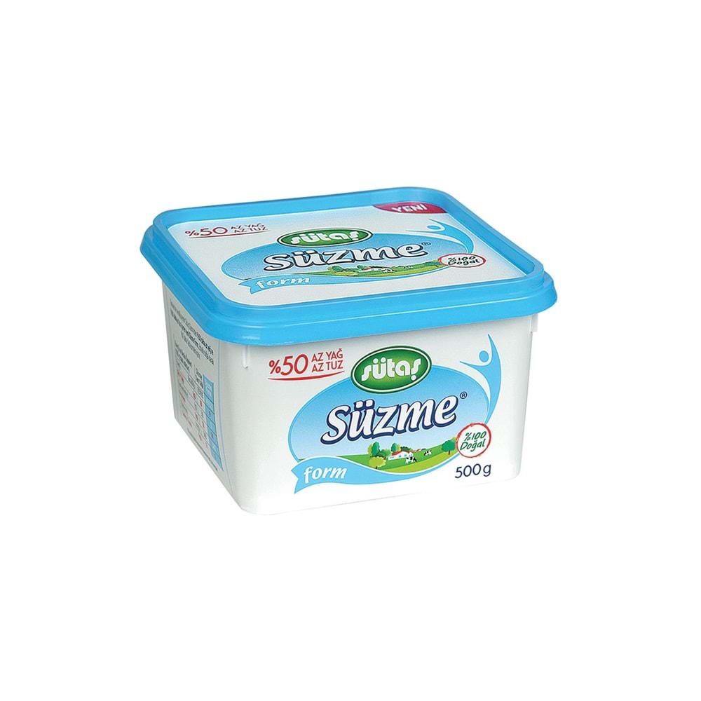 SÜTAŞ SÜZME PEYNİR FORM 500 gr