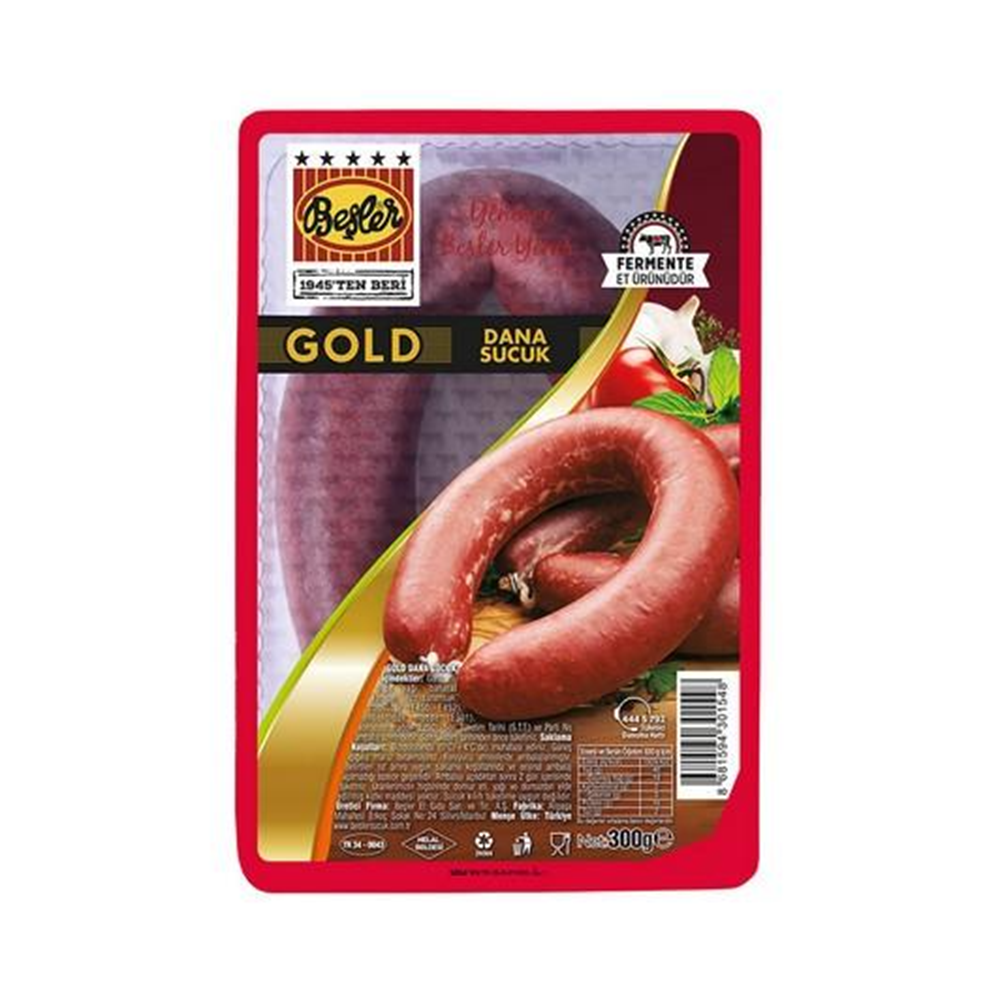 BEŞLER GOLD SUCUK FERMENTE 300 GR