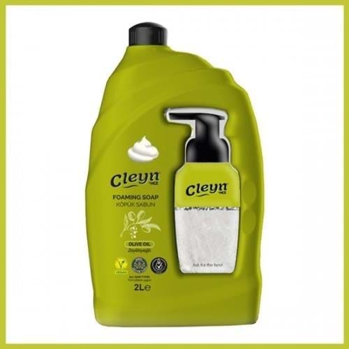 CLEYN KÖPÜK SABUN ZEYTİNYAĞLI 2LT+MAKİNE