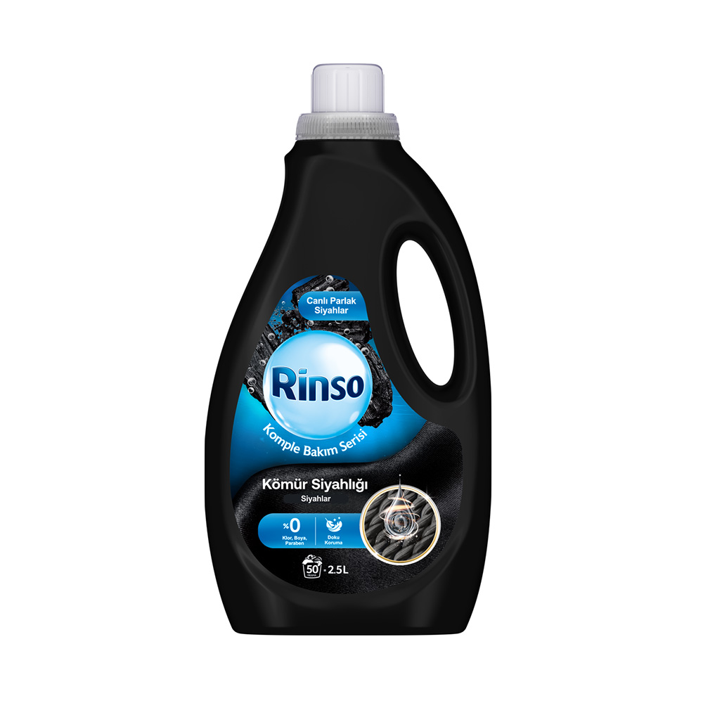 RİNSO SIVI DETERJAN SİYAH 2500 ML