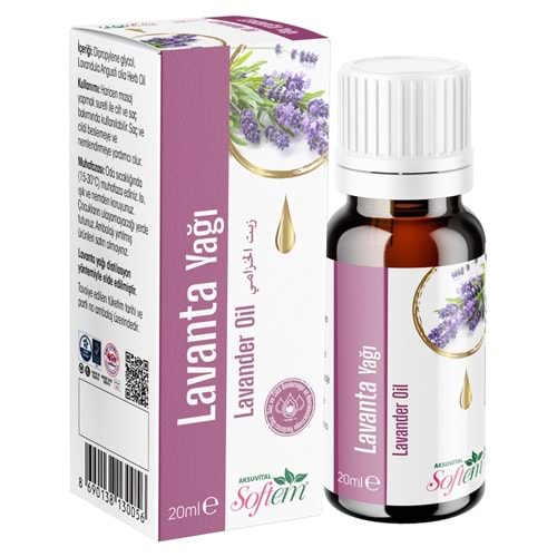 SOFTEM LAVANTA YAĞI 20 ML