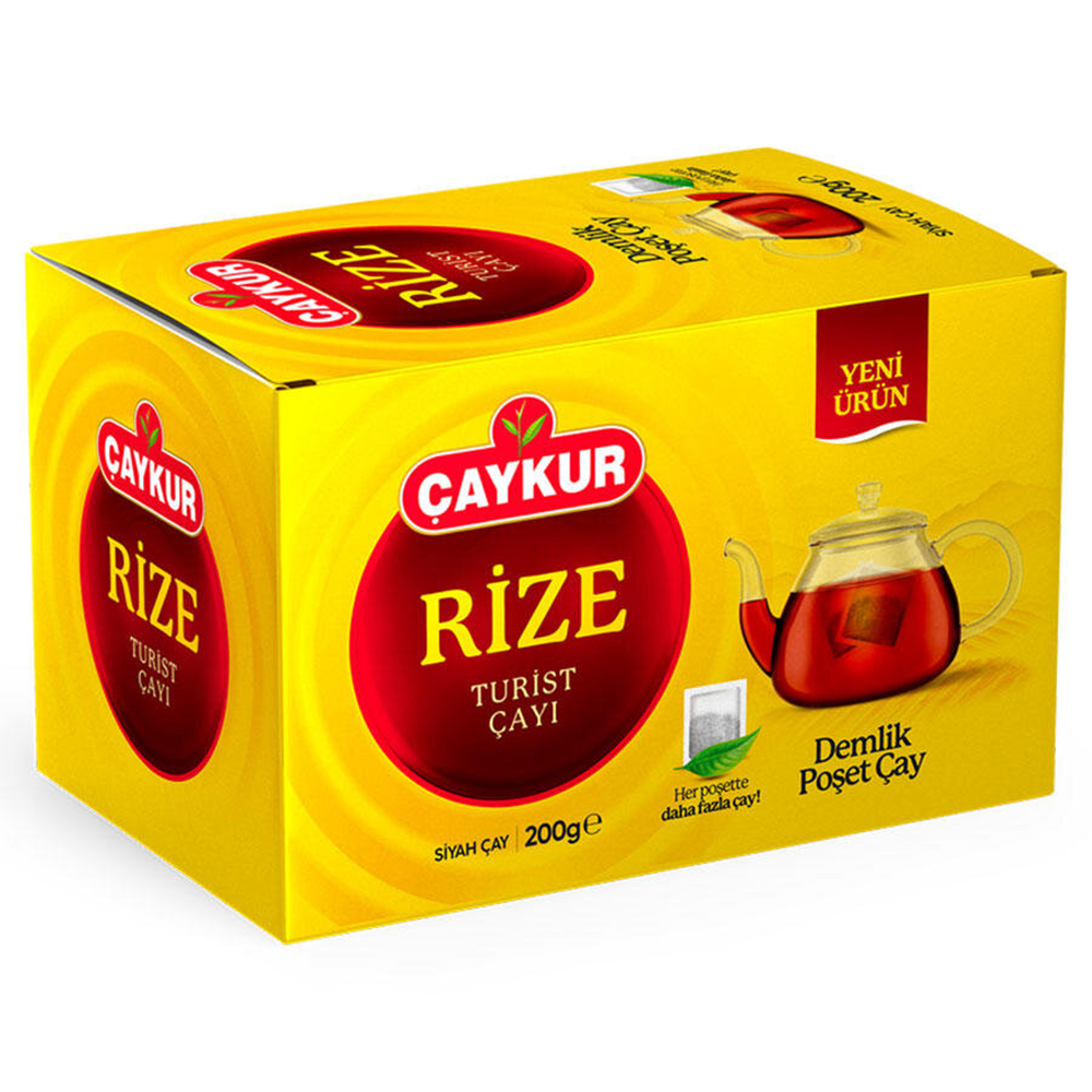 ÇAYKUR DEMLİK POŞET TURİST 200 GR