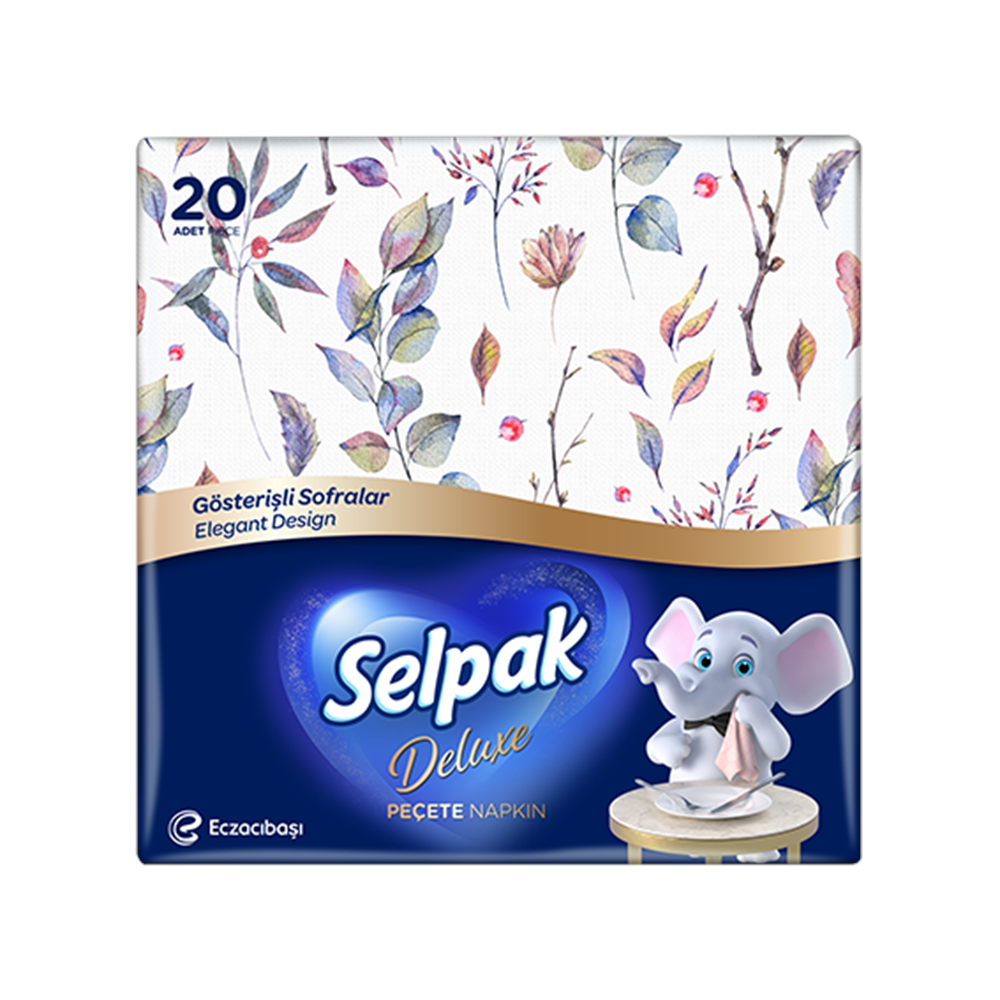 SELPAK DELUX PEÇETE 20 Lİ