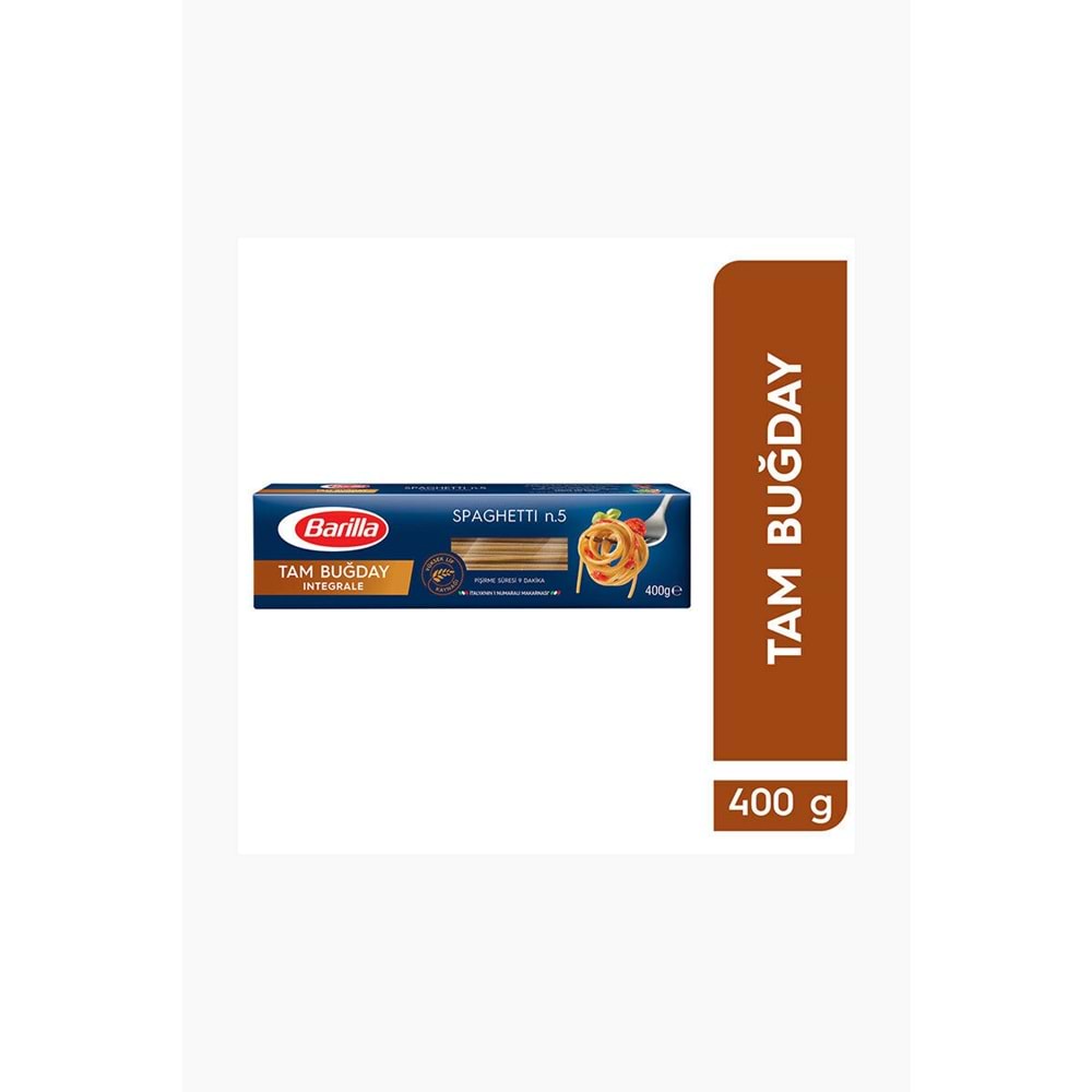 BARİLLA TAM BUĞDAY ÇUBUK 400 GR