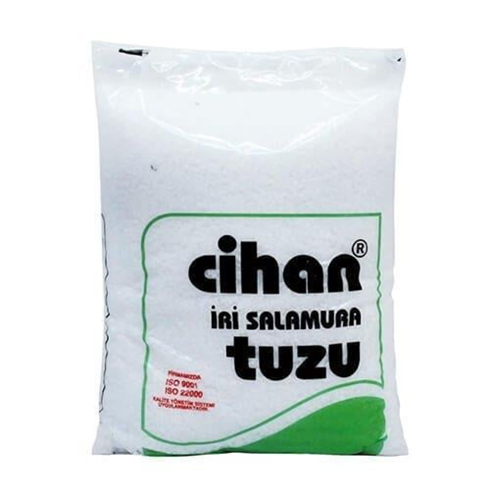 CİHAN İRİ SALAMURA TUZ 3KG