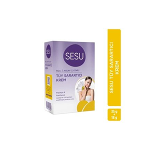 SESU TÜY SARARTICI KREM PAPATYA 53 GR AĞDA