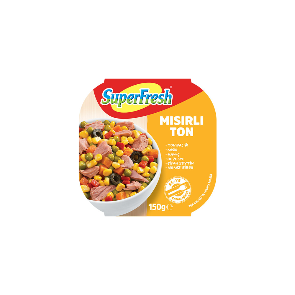 SF MISIRLI TON SALATA 150GR X 6
