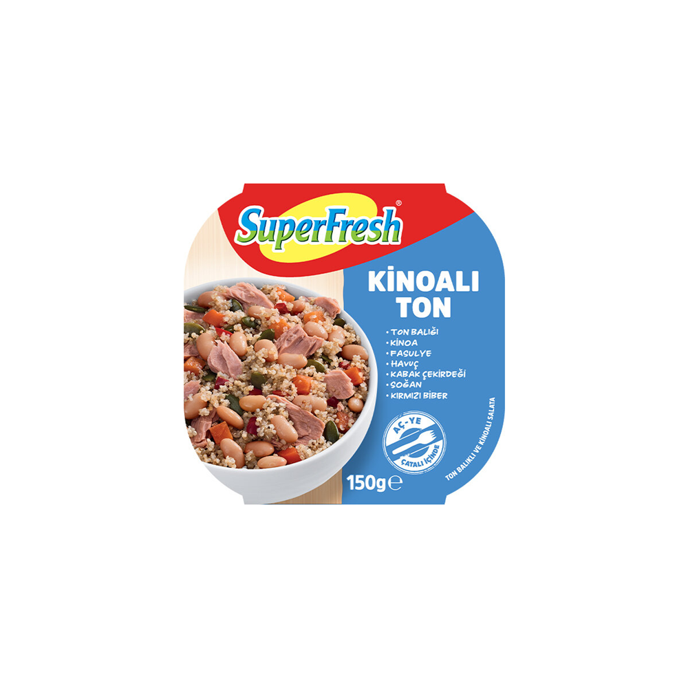 SF KİNOALI TON SALATA 150GR X 6