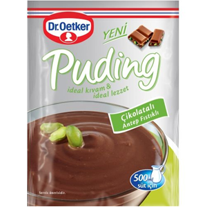 DR.OETKER PUDİNG ÇİKOLATA ANTEP FISTIKLI 100 GR