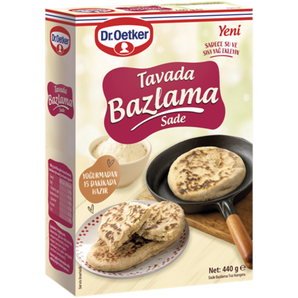 DR.OETKER BAZLAMA SADE 440 GR