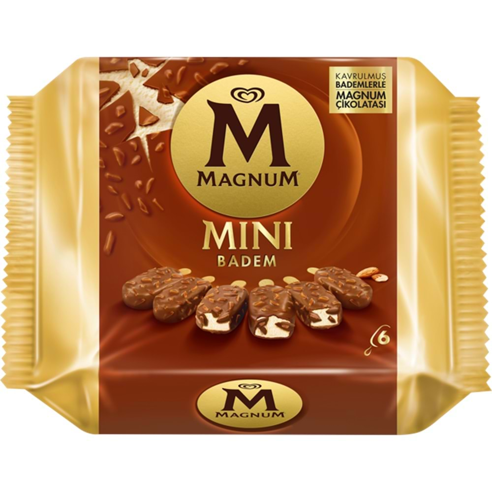 MAGNUM MIN BADEM 4X345ML