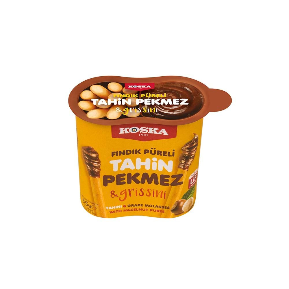 KOSKA FINDIK PÜRELİ TAHİN PEKMEZ+GRİSİNİ