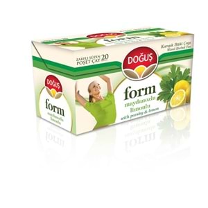 DOĞUŞ BİTKİ ÇAYI ( FORM MAYDONOZ LİMON ) 20 Lİ