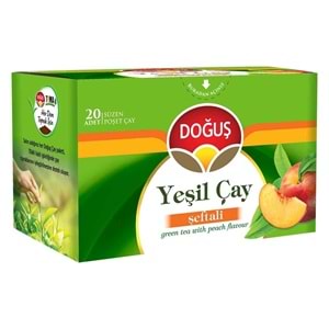 DOĞUŞ BİTKİ ÇAYI ( YEŞİL ÇAY ŞEFTALİLİ ) 20 Lİ