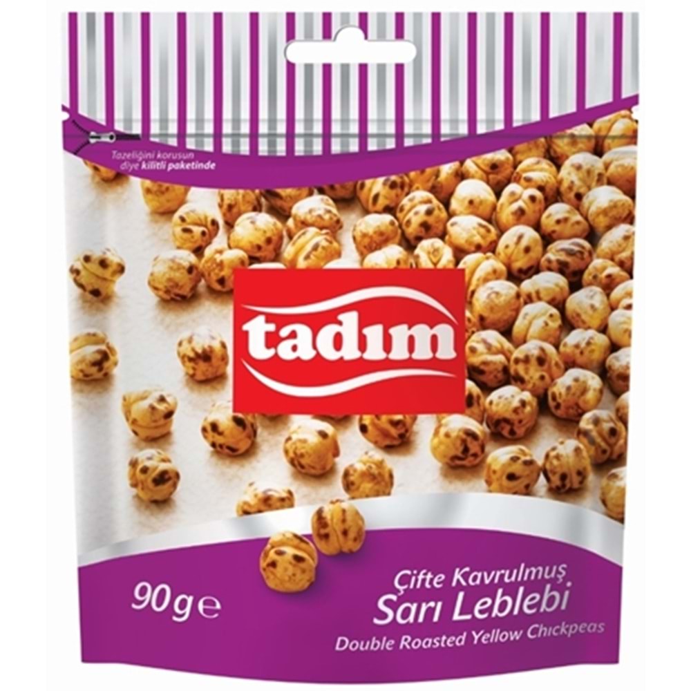 TADIM ÇİFTE KAVRULMUŞ SARI LEBLEBİ 90 GR