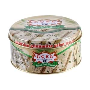 ÜÇEL HELVA FISTIKLI 830 GR TENEKE
