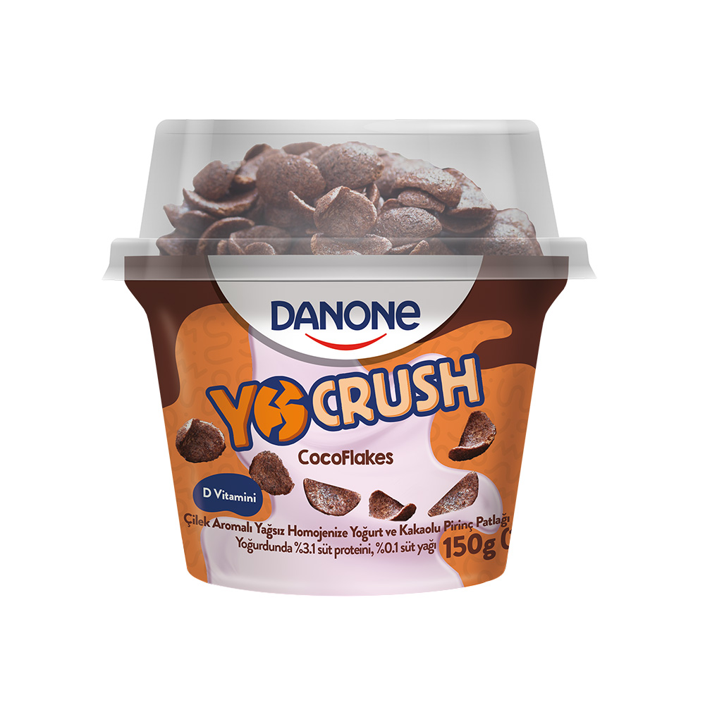DANONE YOCRUSH COCO FLAKES 150 GR