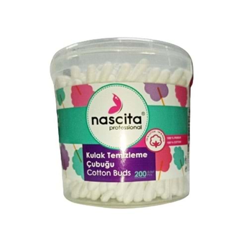 NASCİTA NASKC000200 KULAK TEMİZLEME ÇUBUĞU 200 Lİ