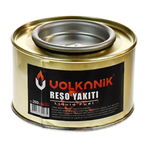 VOLKANİK REŞO JEL OCAK YAKITI 200ML TENEKE