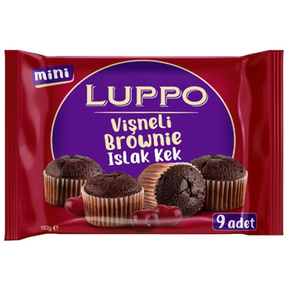 LUPPO BROWNİ MİNİ 9 LU 162 GR VİŞNELİ