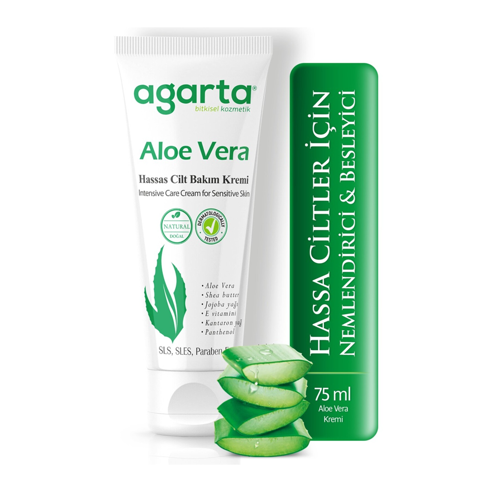 AGARTA KREM ALOE VERA 75 ML