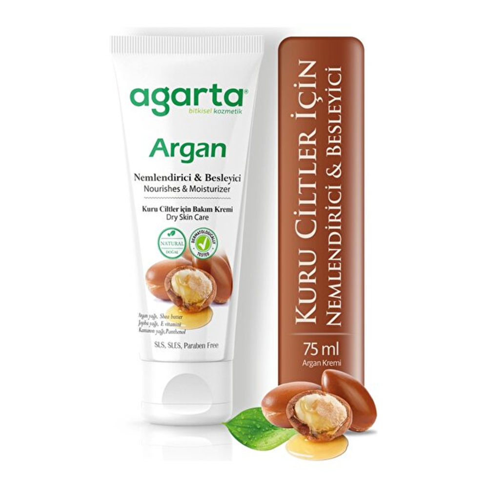 AGARTA KREM ARGAN YAĞLI 75 ML