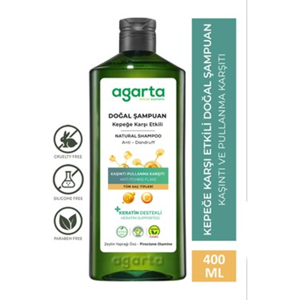 AGARTA 400ML ŞAMPUAN KEPEĞE KARŞI