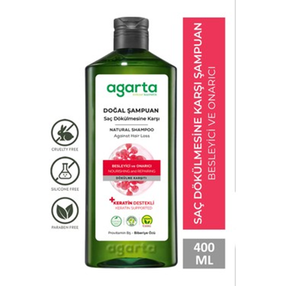 AGARTA 400ML ŞAMPUAN SAÇ DÖKÜLMESİNE KARŞI