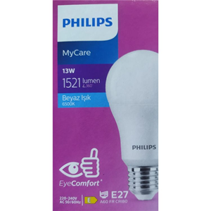 PHILIPS LED AMPÜL 13 WATT beyaz.