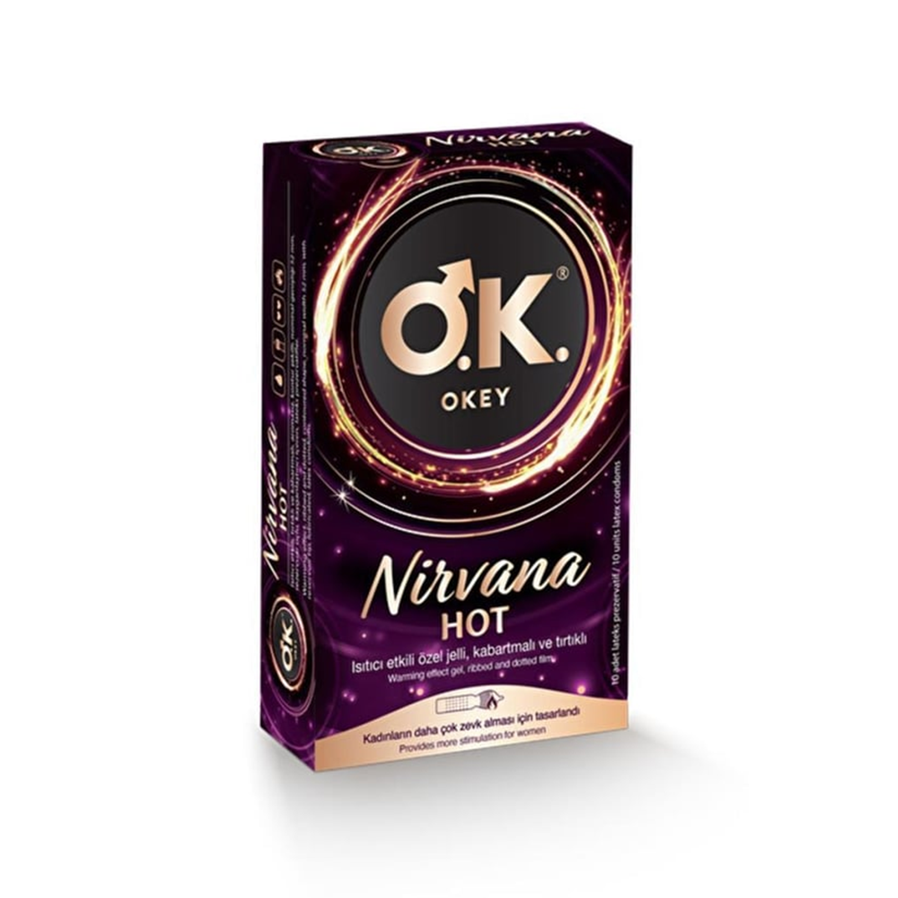 OKEY NİRVANA HUT TIRTIKLU VE AFRODİZYAK 10 LU